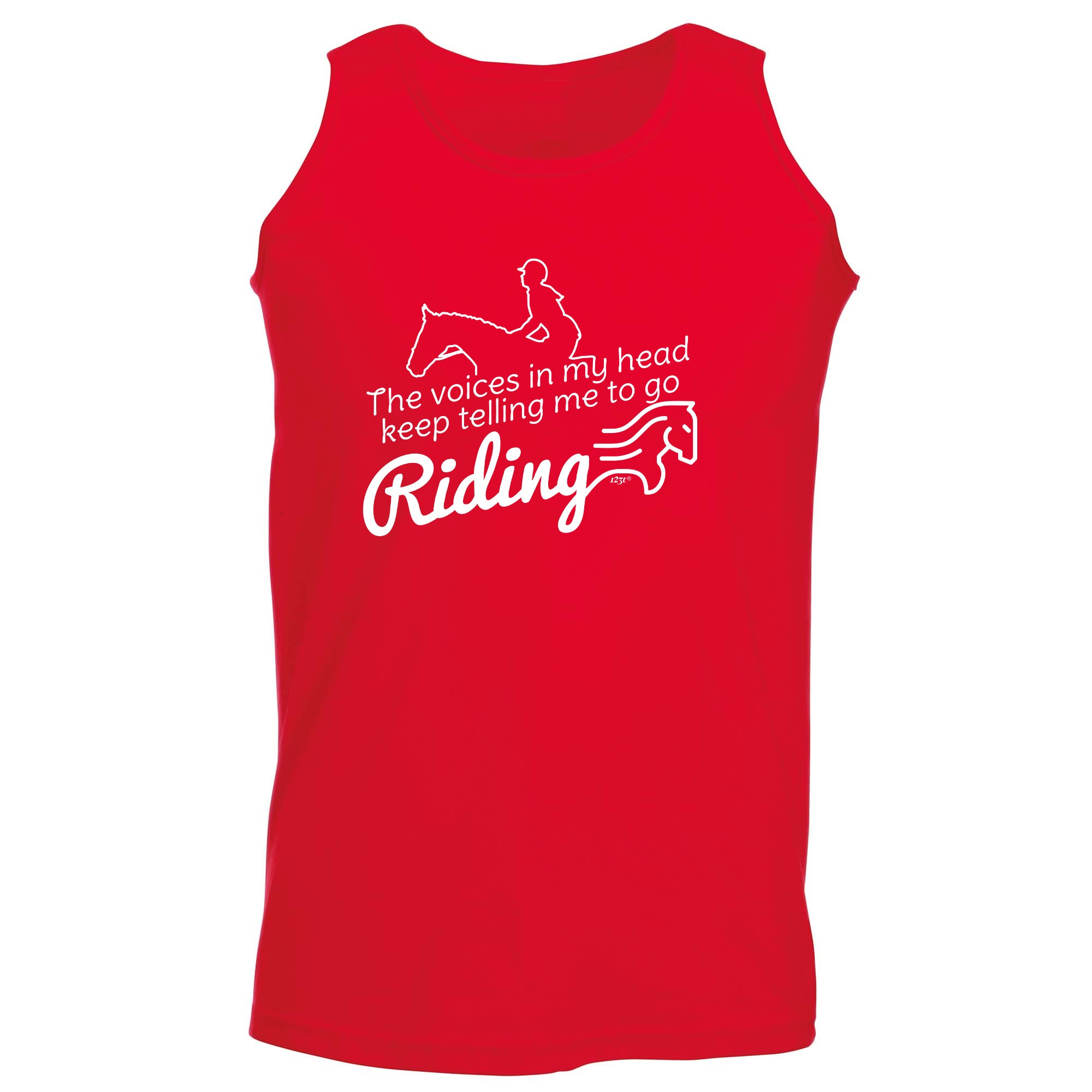 Keep Telling Me To Go Riding Horse - Funny Vest Singlet Unisex Tank Top