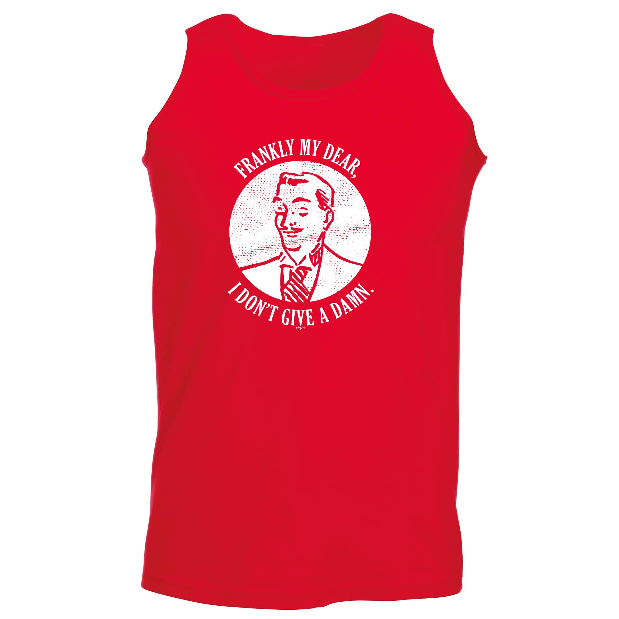 Frankly My Dear - Funny Vest Singlet Unisex Tank Top