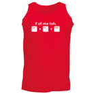 If All Else Fails Ctrl Alt Del - Funny Vest Singlet Unisex Tank Top