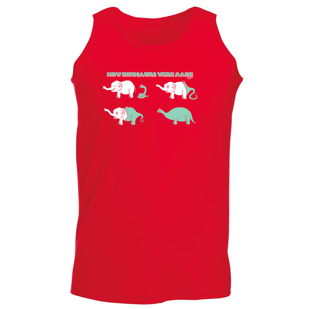 How Dinosaursaurs Were Made - Funny Vest Singlet Unisex Tank Top