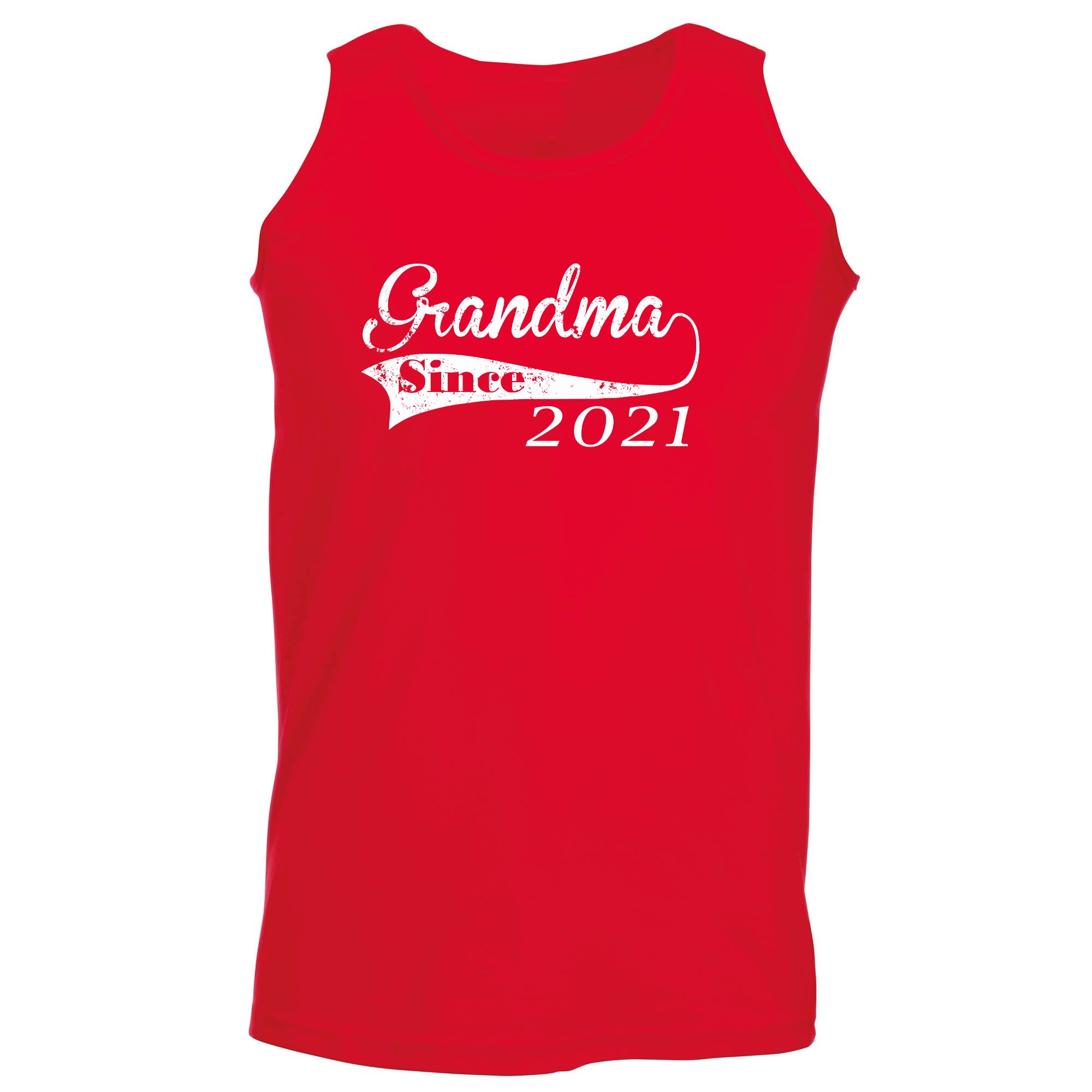 Grandma Since 2021 - Funny Vest Singlet Unisex Tank Top