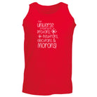 The Universe Is Made Of Protons Neutrons Morons - Funny Vest Singlet Unisex Tank Top