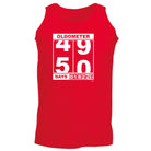 Oldometer 49 50 Days - Funny Vest Singlet Unisex Tank Top