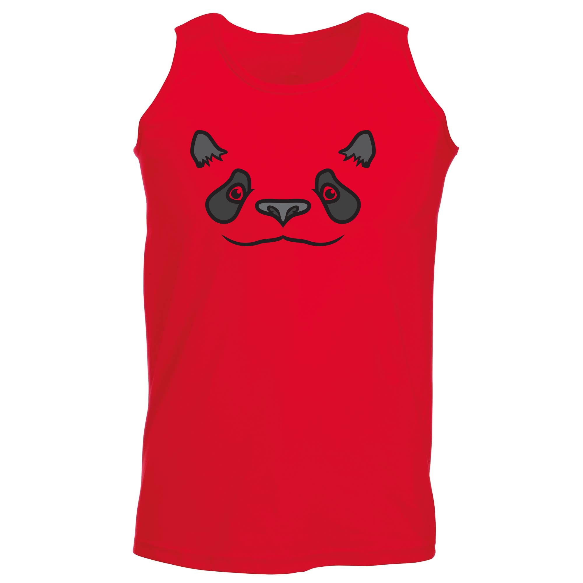 Panda Ani Mates - Funny Vest Singlet Unisex Tank Top