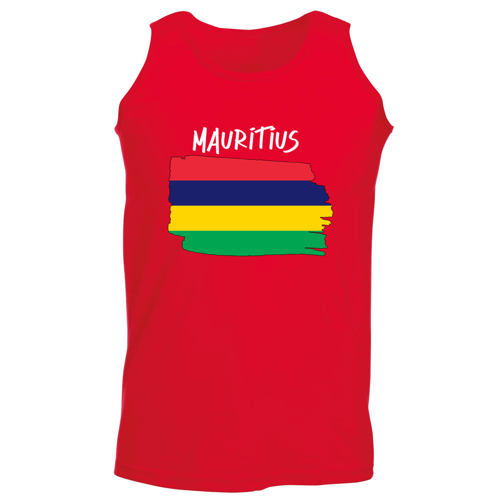 Mauritius - Funny Vest Singlet Unisex Tank Top