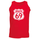 Route 69 Sign - Funny Vest Singlet Unisex Tank Top