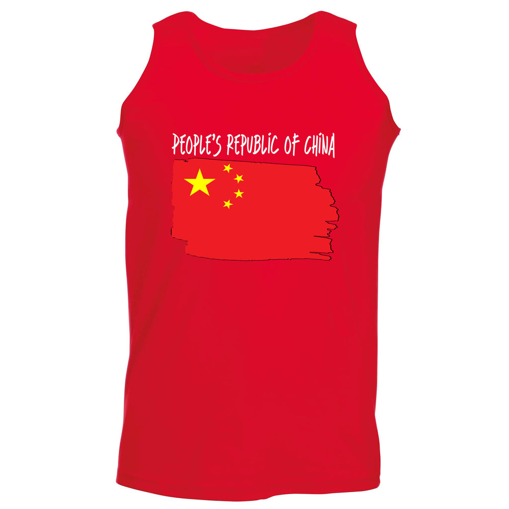 Peoples Republic Of China - Funny Vest Singlet Unisex Tank Top