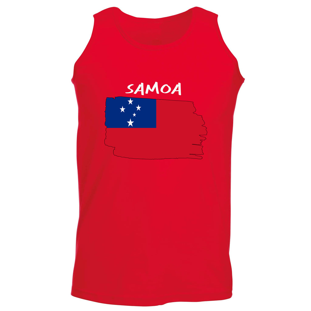 Samoa - Funny Vest Singlet Unisex Tank Top