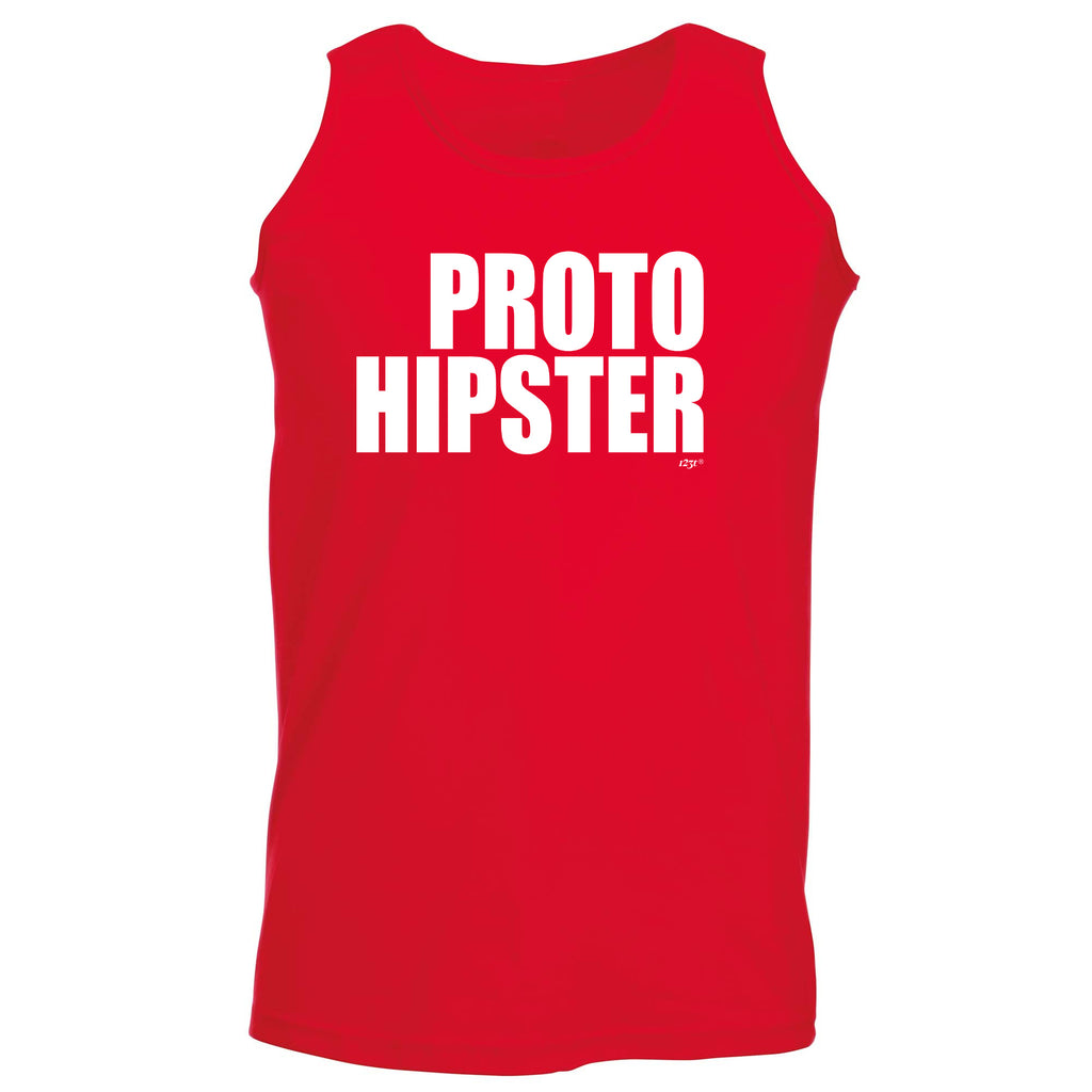 Proto Hipster - Funny Vest Singlet Unisex Tank Top