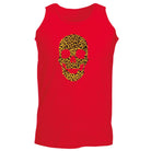 Leopard Skull - Funny Vest Singlet Unisex Tank Top