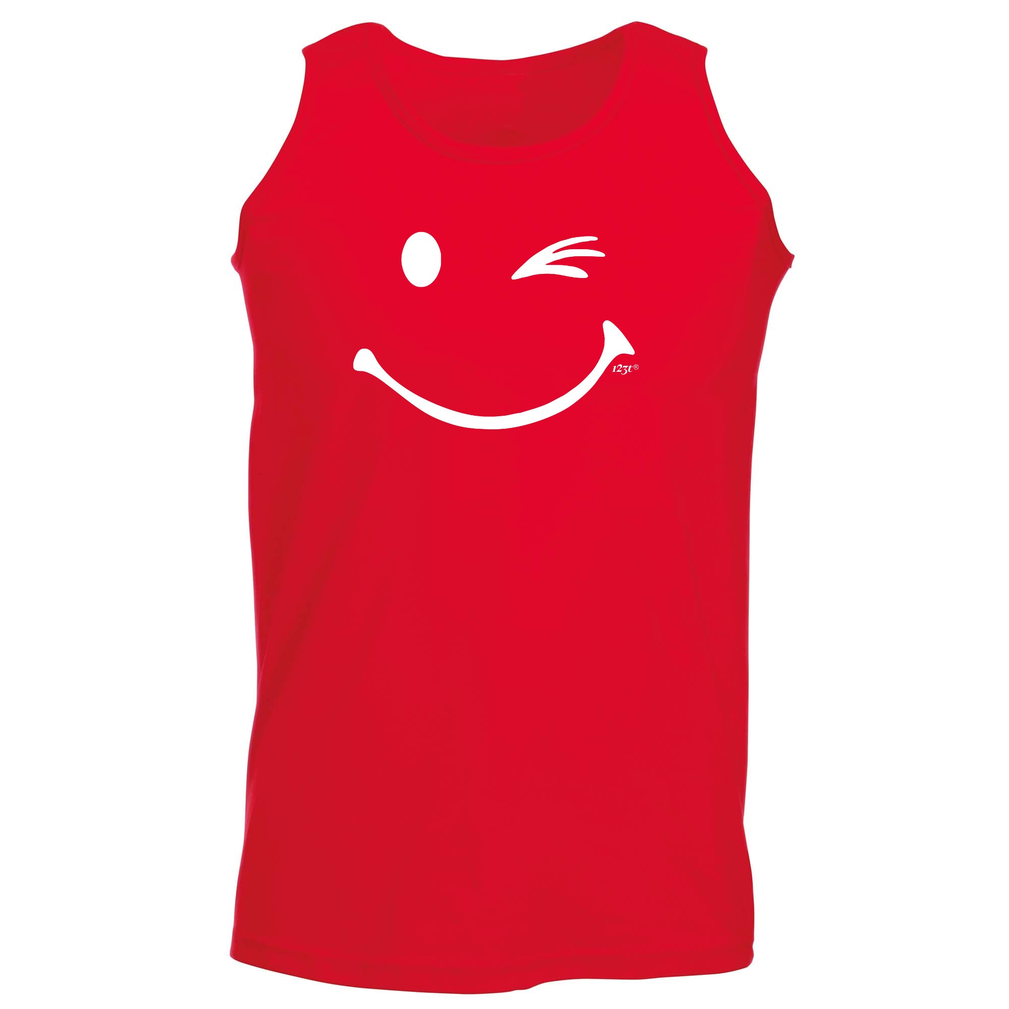 Smile Wink - Funny Vest Singlet Unisex Tank Top