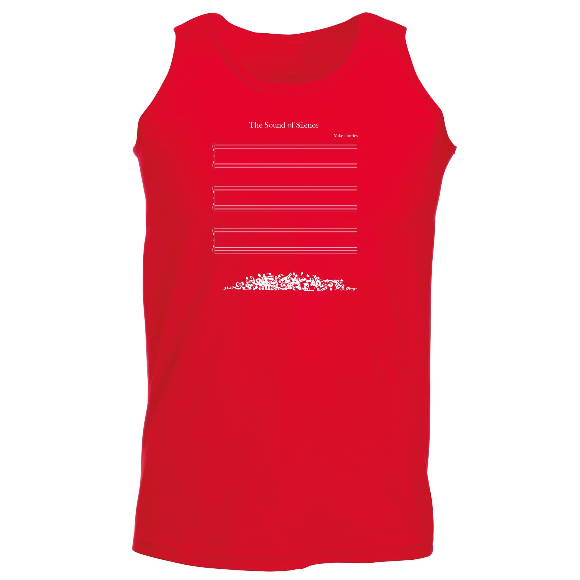 The Sound Of Silence - Funny Vest Singlet Unisex Tank Top