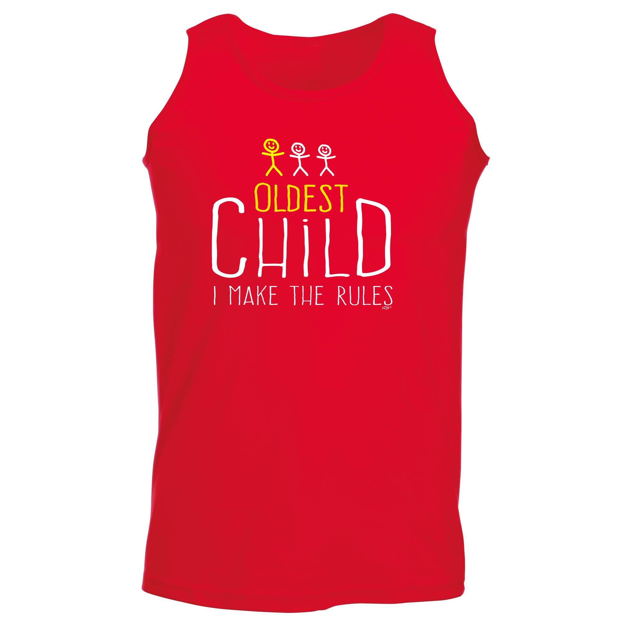 Oldest Child 3 Make The Rules - Funny Vest Singlet Unisex Tank Top