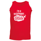 Im A Nightmare Dressed As A Daydream - Funny Vest Singlet Unisex Tank Top