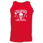 Have A Beautiful Daughter A Gun A Shovel An Alibi - Funny Vest Singlet Unisex Tank Top