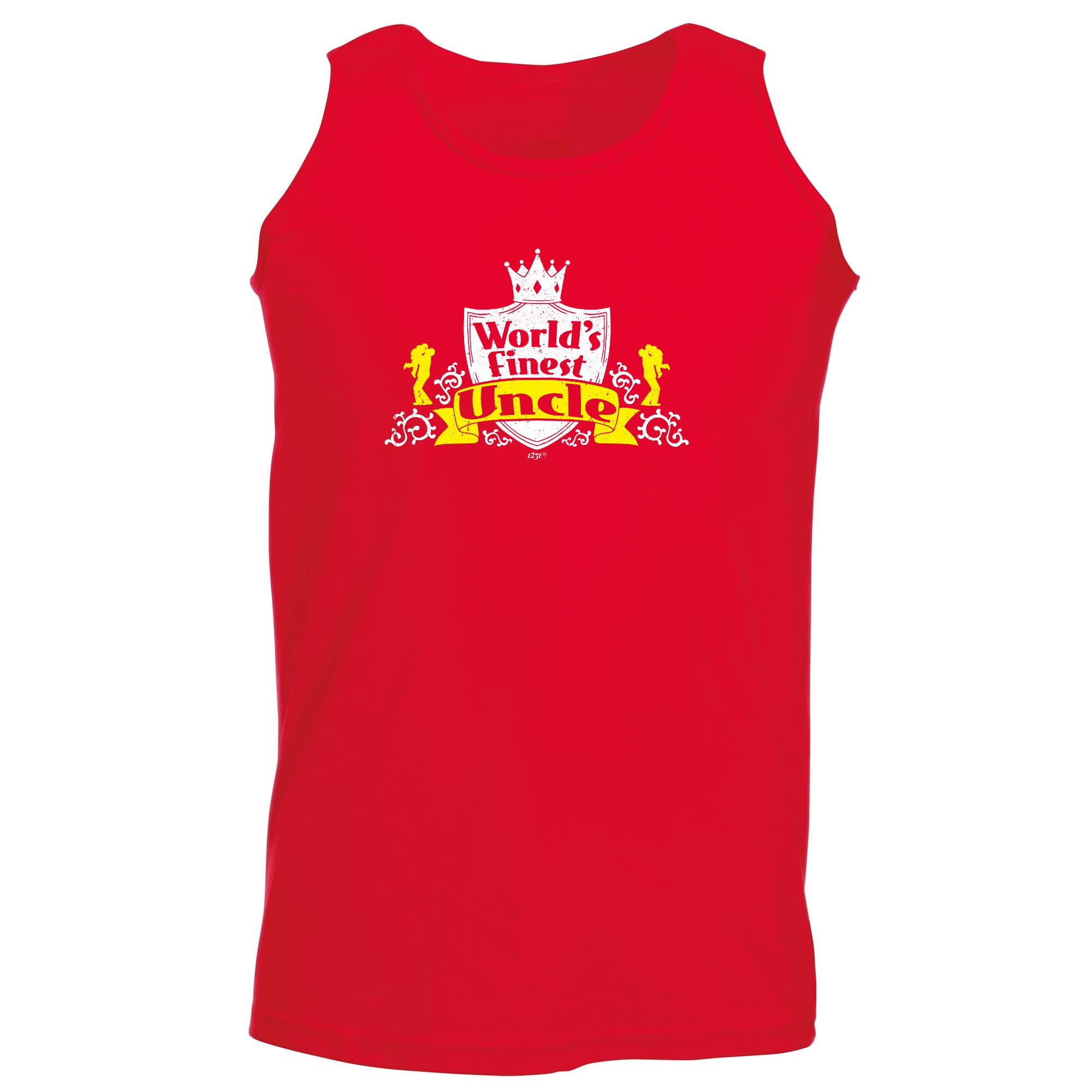 Worlds Finest Uncle - Funny Vest Singlet Unisex Tank Top
