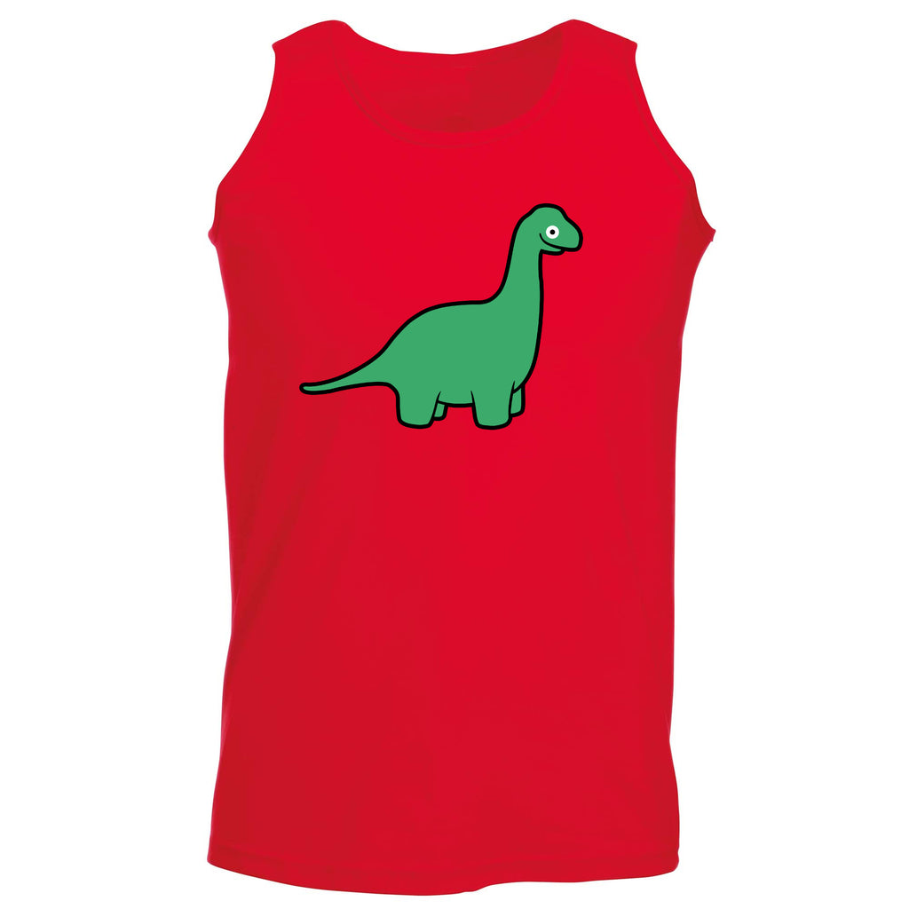 Dinosaur Brachiosaurus Ani Mates - Funny Vest Singlet Unisex Tank Top
