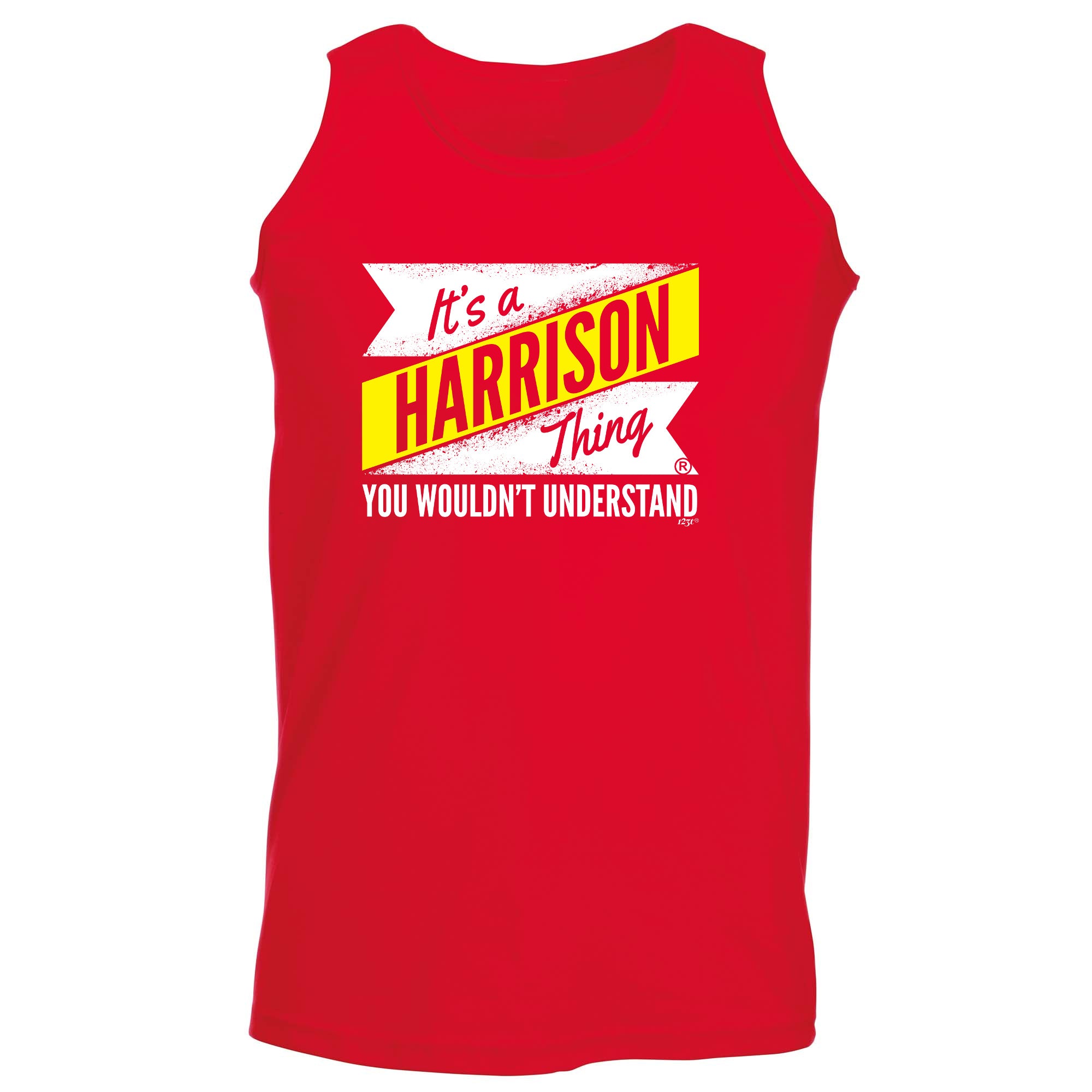 Harrison V2 Surname Thing - Funny Vest Singlet Unisex Tank Top