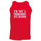 Just Bearded Beard - Funny Vest Singlet Unisex Tank Top
