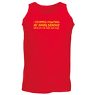 Stopped Fighting My Inner Demons - Funny Vest Singlet Unisex Tank Top