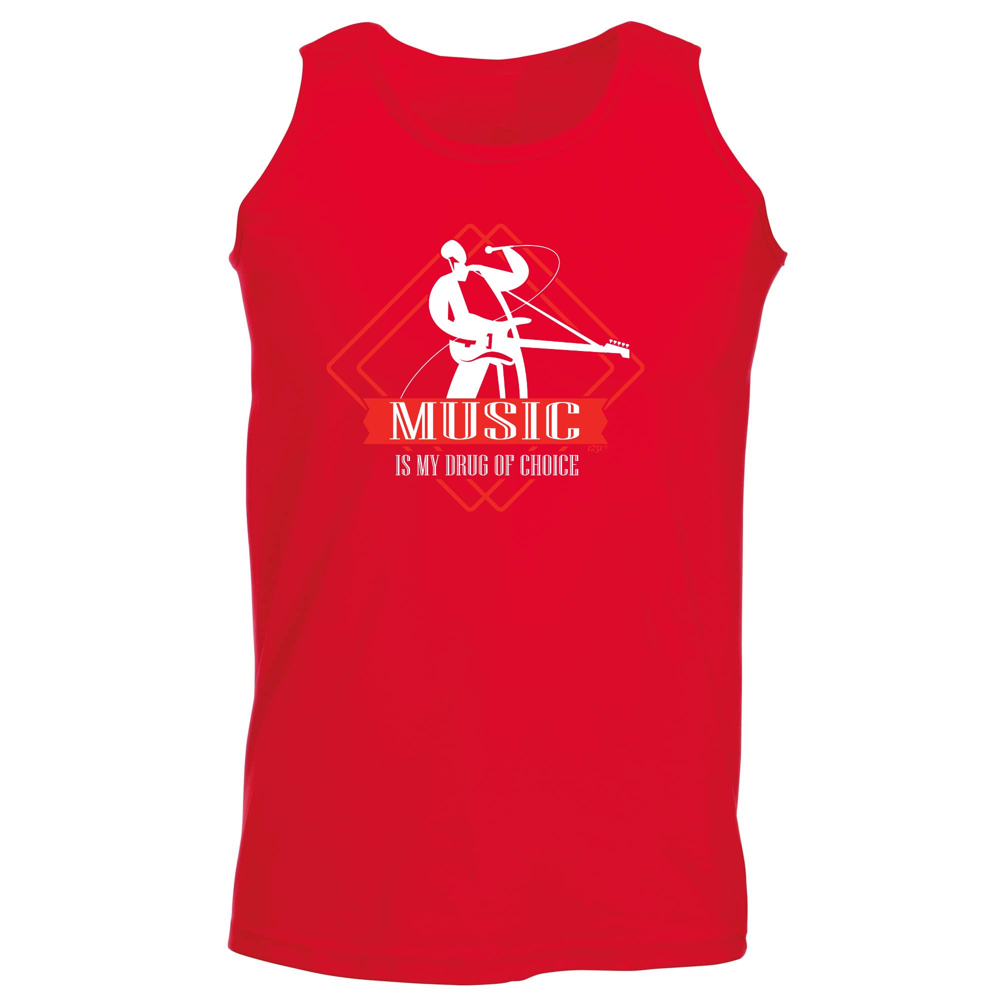 Music Is My D Of Choice Music - Funny Vest Singlet Unisex Tank Top