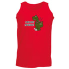Trex Loves Ukulele Dinosaur - Funny Vest Singlet Unisex Tank Top