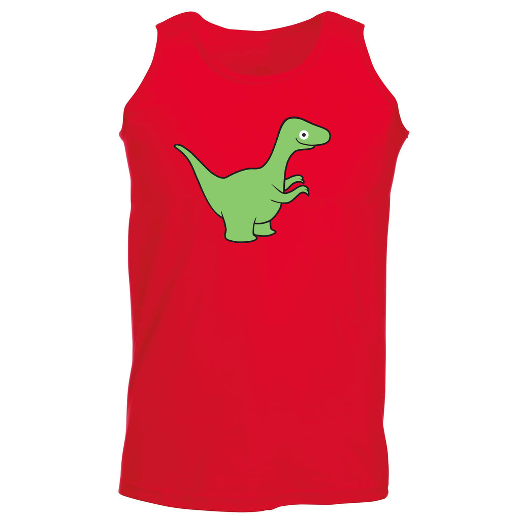 Dinosaur Veloceraptor Ani Mates - Funny Vest Singlet Unisex Tank Top
