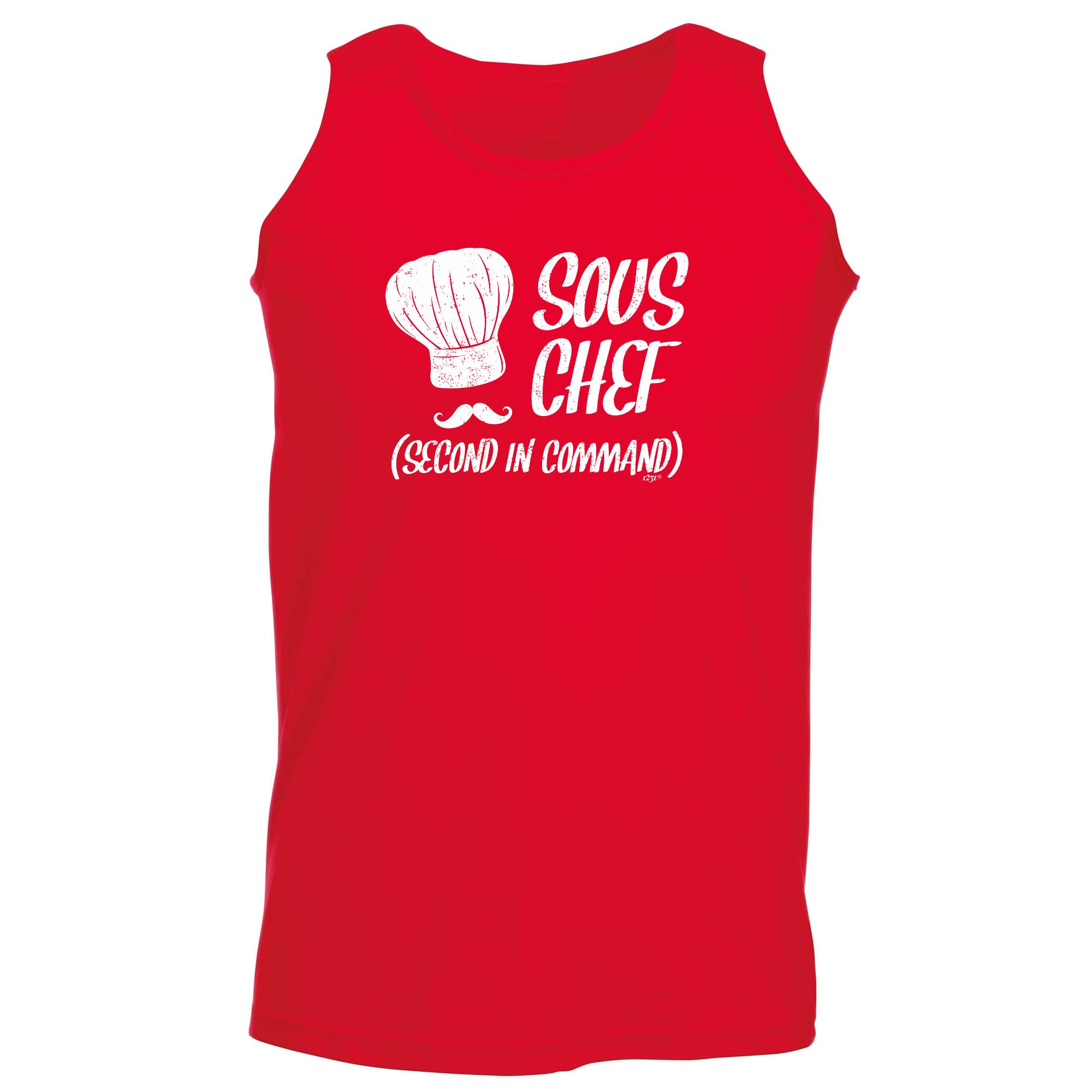 Sous Chef Second In Command - Funny Vest Singlet Unisex Tank Top