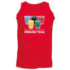 Swedish Drinking Team Glasses - Funny Vest Singlet Unisex Tank Top