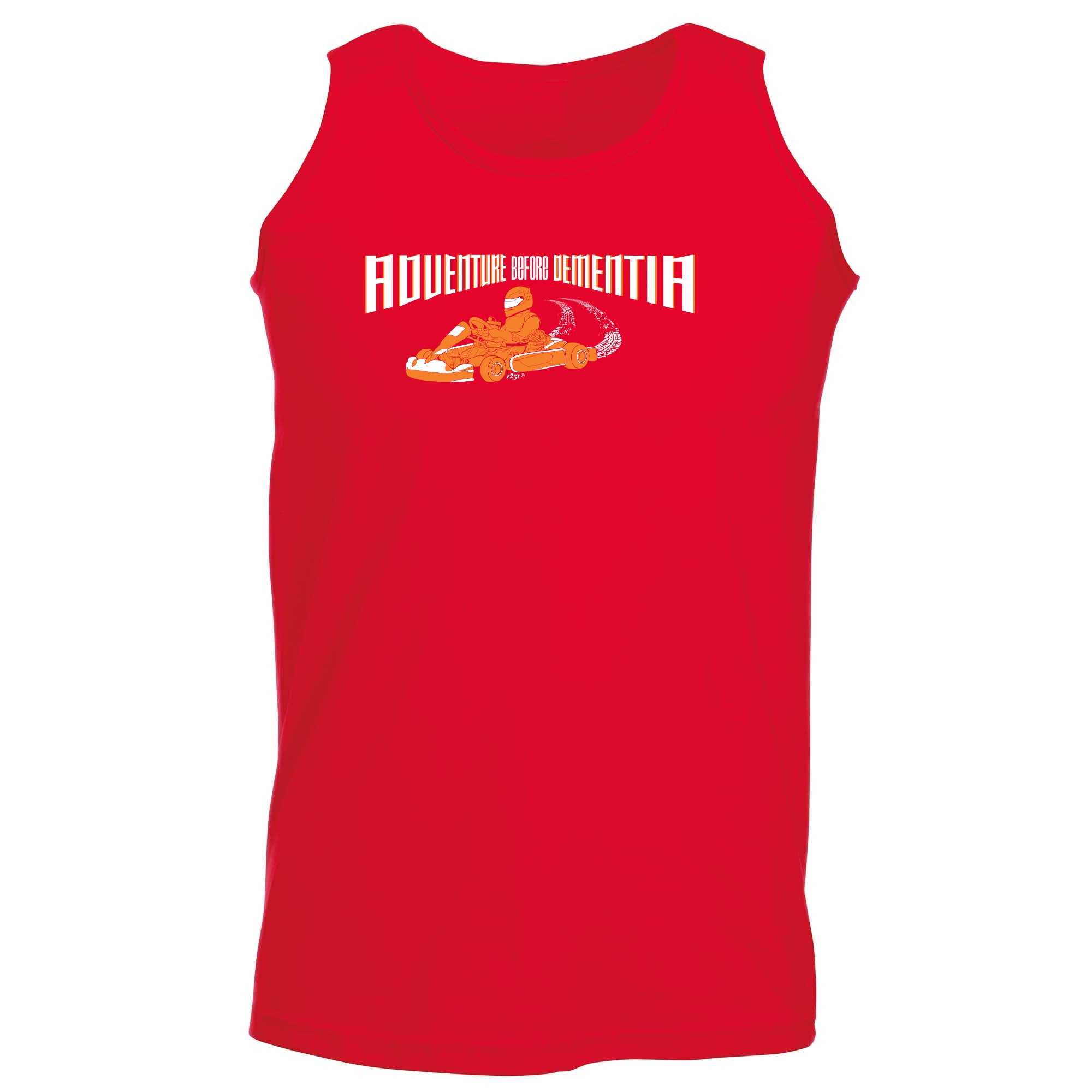 Go Kart Adventure Before - Funny Vest Singlet Unisex Tank Top
