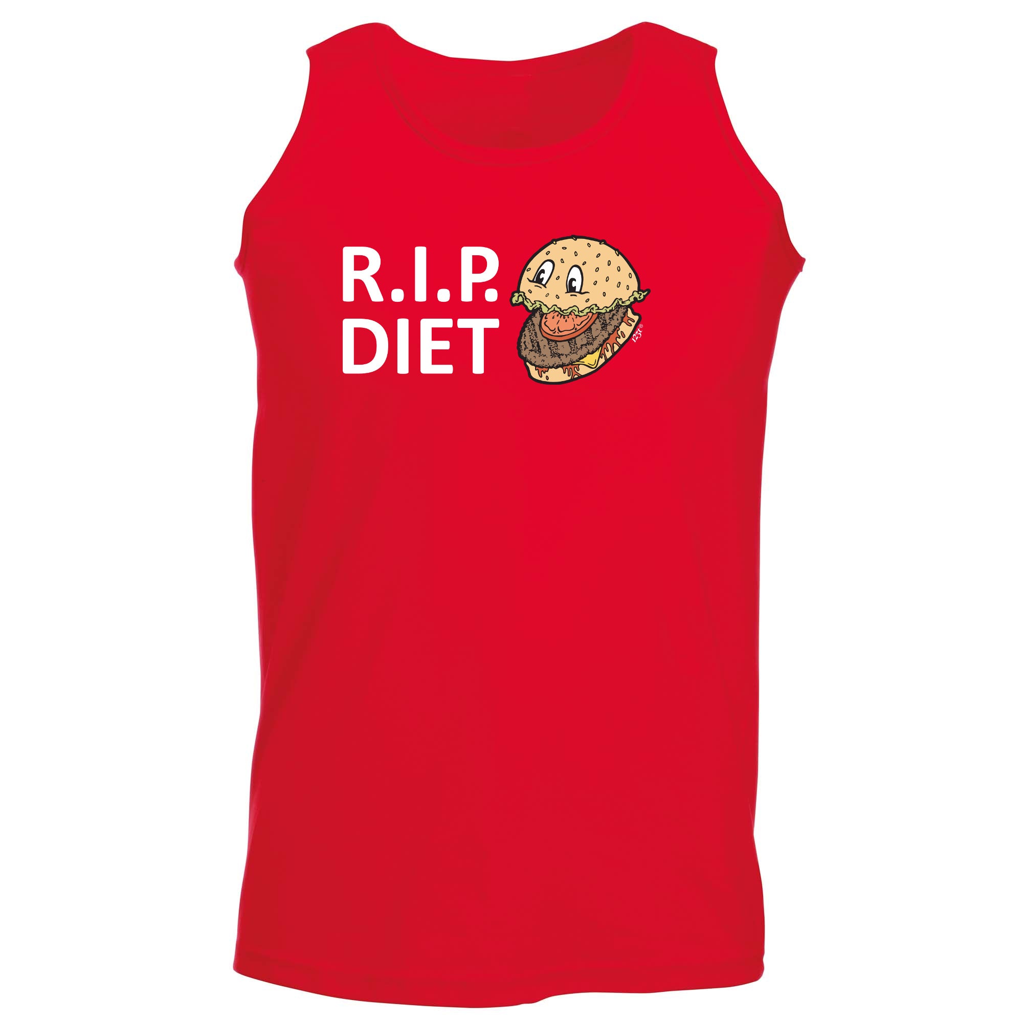 Rip Diet - Funny Vest Singlet Unisex Tank Top