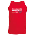 Mechanics Breakfast - Funny Vest Singlet Unisex Tank Top