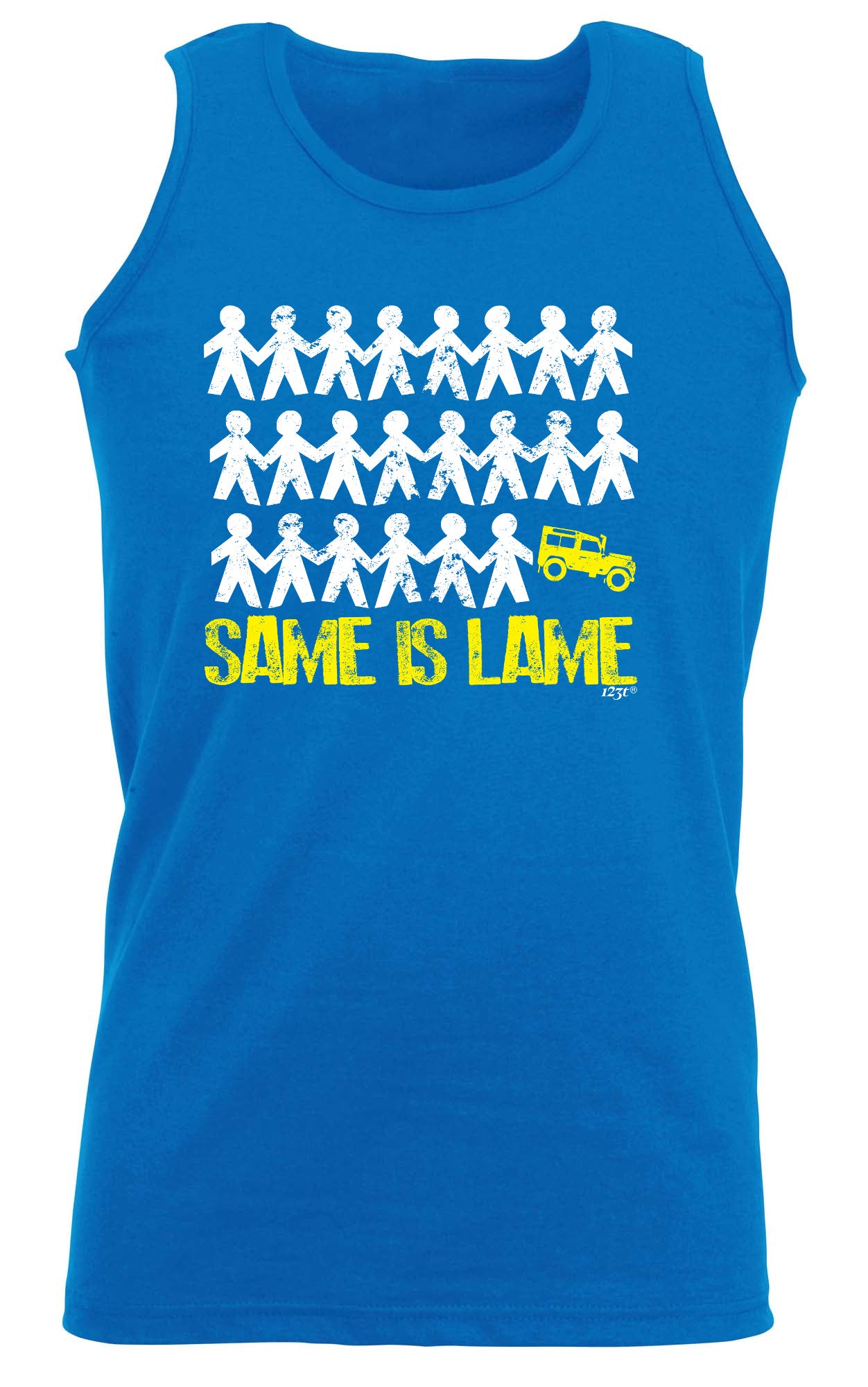 Same Is Lame Off Road - Funny Vest Singlet Unisex Tank Top