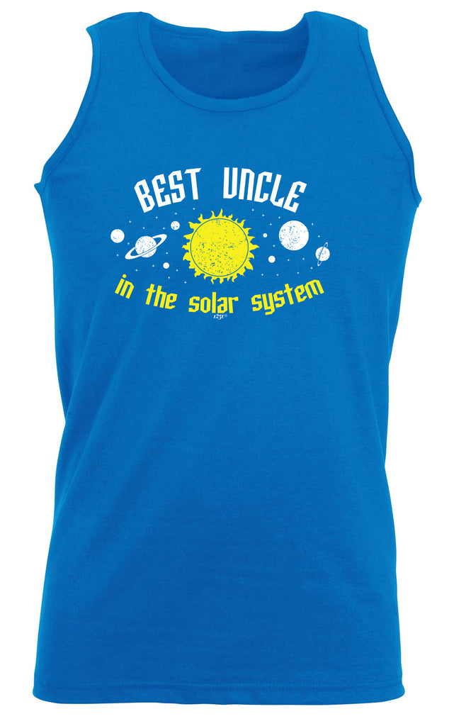 Best Uncle Solar System - Funny Vest Singlet Unisex Tank Top