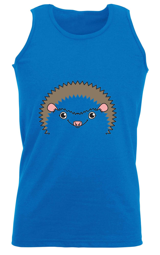 Hedgehog Ani Mates - Funny Vest Singlet Unisex Tank Top
