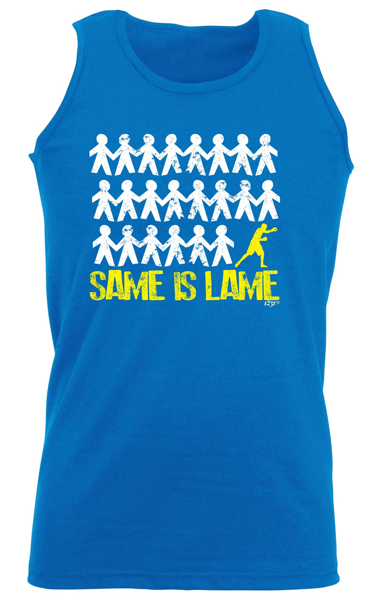Same Is Lame Boxer - Funny Vest Singlet Unisex Tank Top