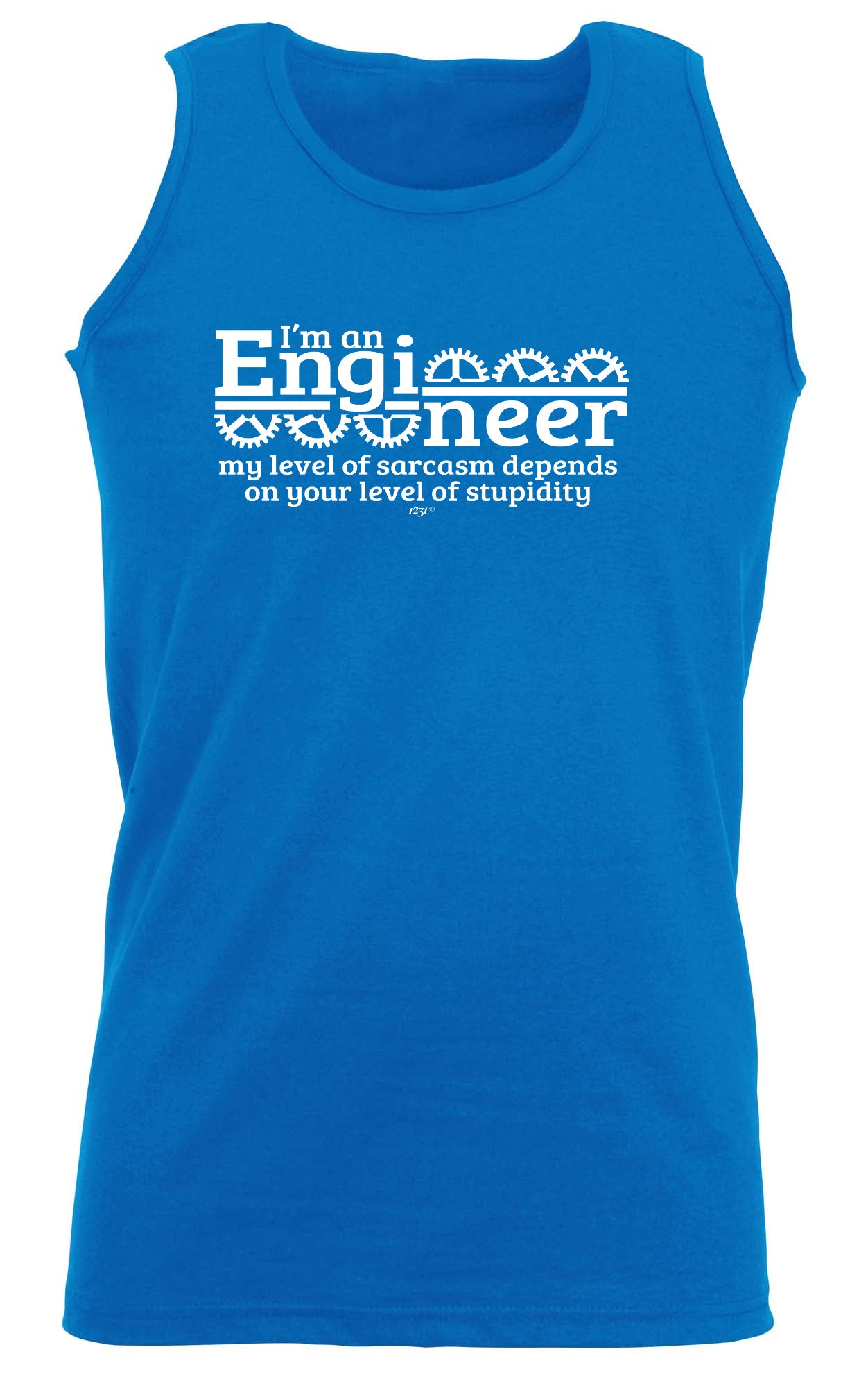 Im An Engineer My Level Of Sarcasm Depends - Funny Vest Singlet Unisex Tank Top