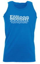 Im An Engineer My Level Of Sarcasm Depends - Funny Vest Singlet Unisex Tank Top