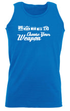 Photographer Choose Your Weapon - Funny Vest Singlet Unisex Tank Top