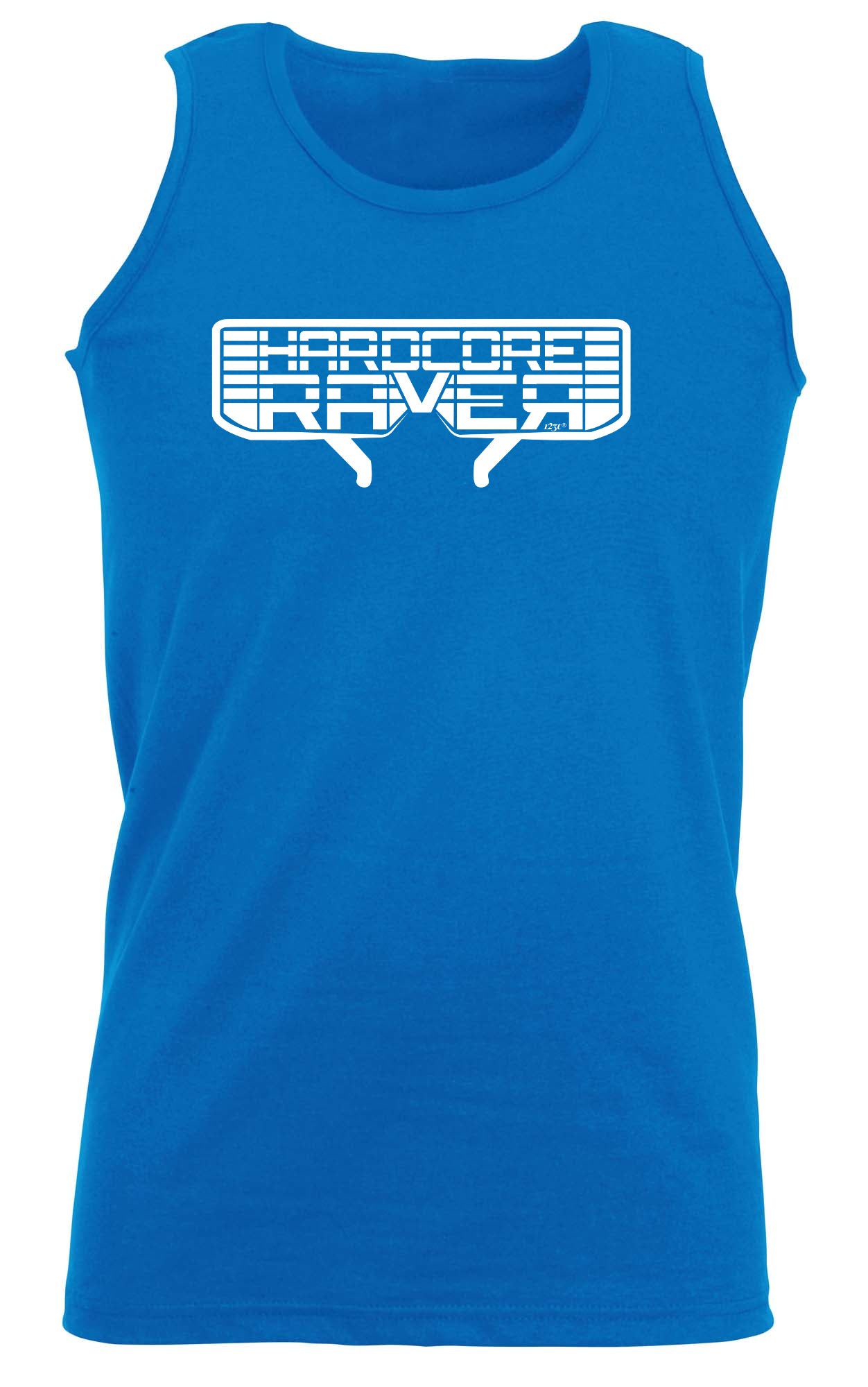 Hardcore Raver Glasses - Funny Vest Singlet Unisex Tank Top