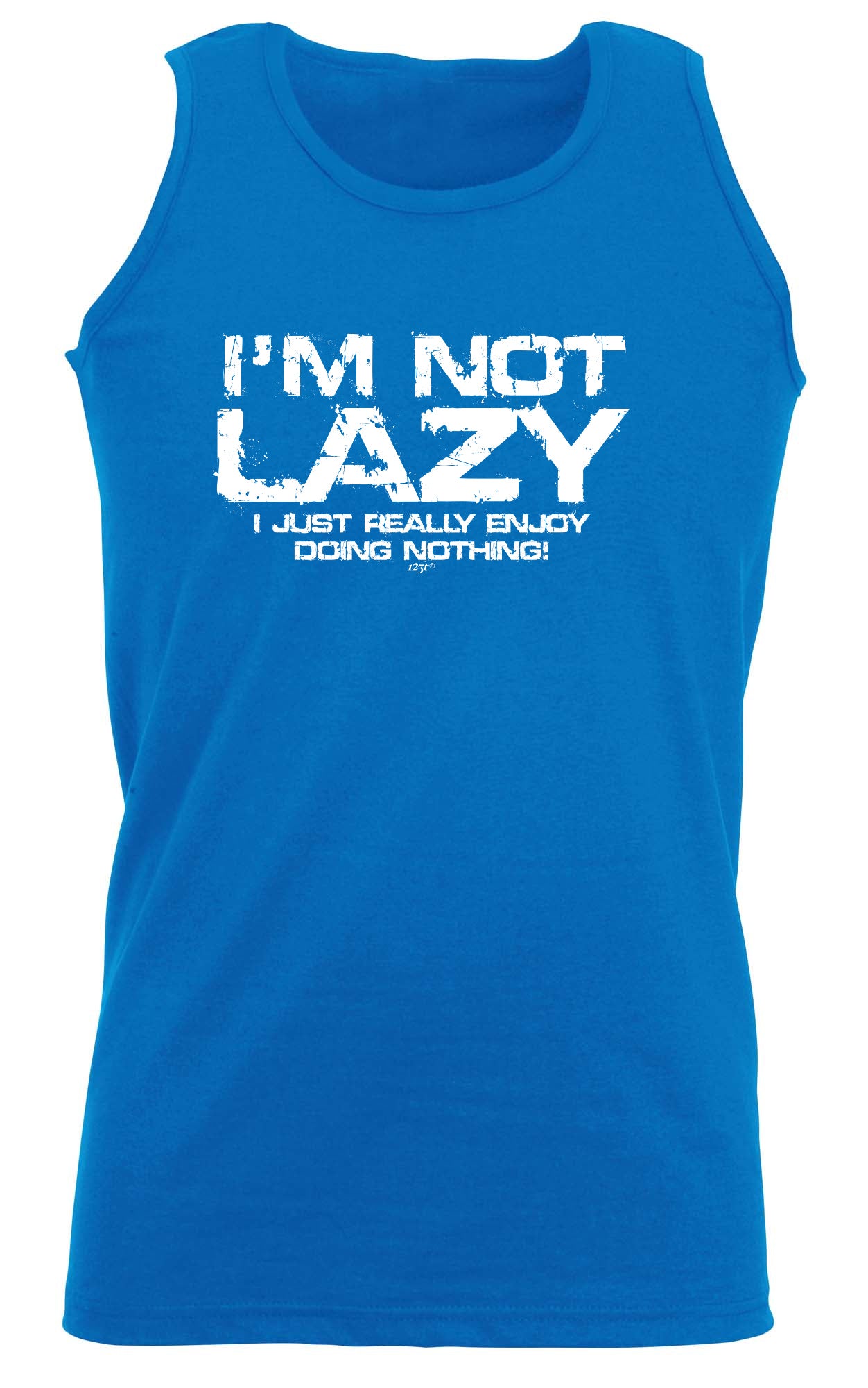 Im Not Lazy Just Really Enjoy - Funny Vest Singlet Unisex Tank Top