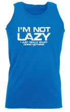 Im Not Lazy Just Really Enjoy - Funny Vest Singlet Unisex Tank Top