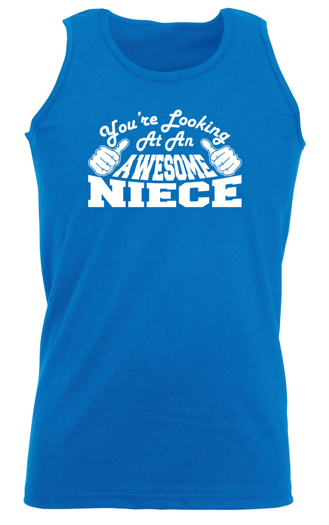 Youre Looking At An Awesome Niece - Funny Vest Singlet Unisex Tank Top