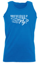 What If Fall Fly - Funny Vest Singlet Unisex Tank Top