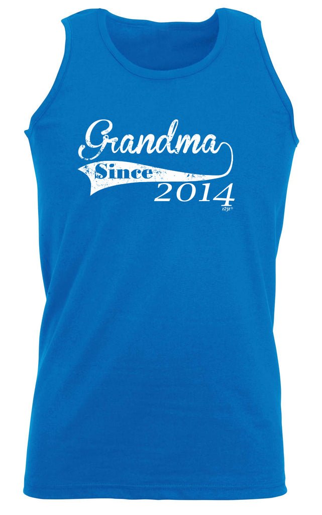 Grandma Since 2014 - Funny Vest Singlet Unisex Tank Top