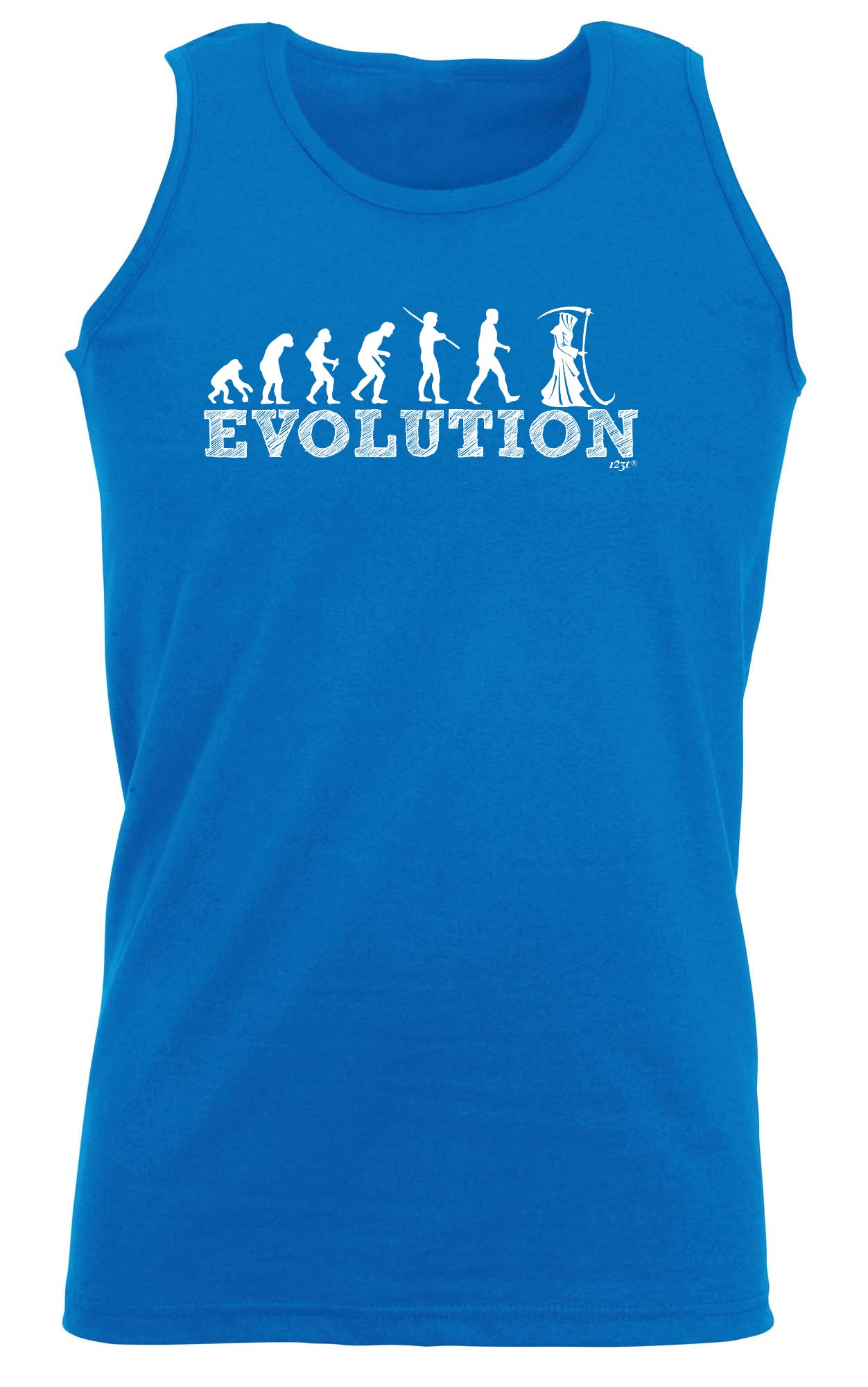 Evolution Reaper - Funny Vest Singlet Unisex Tank Top