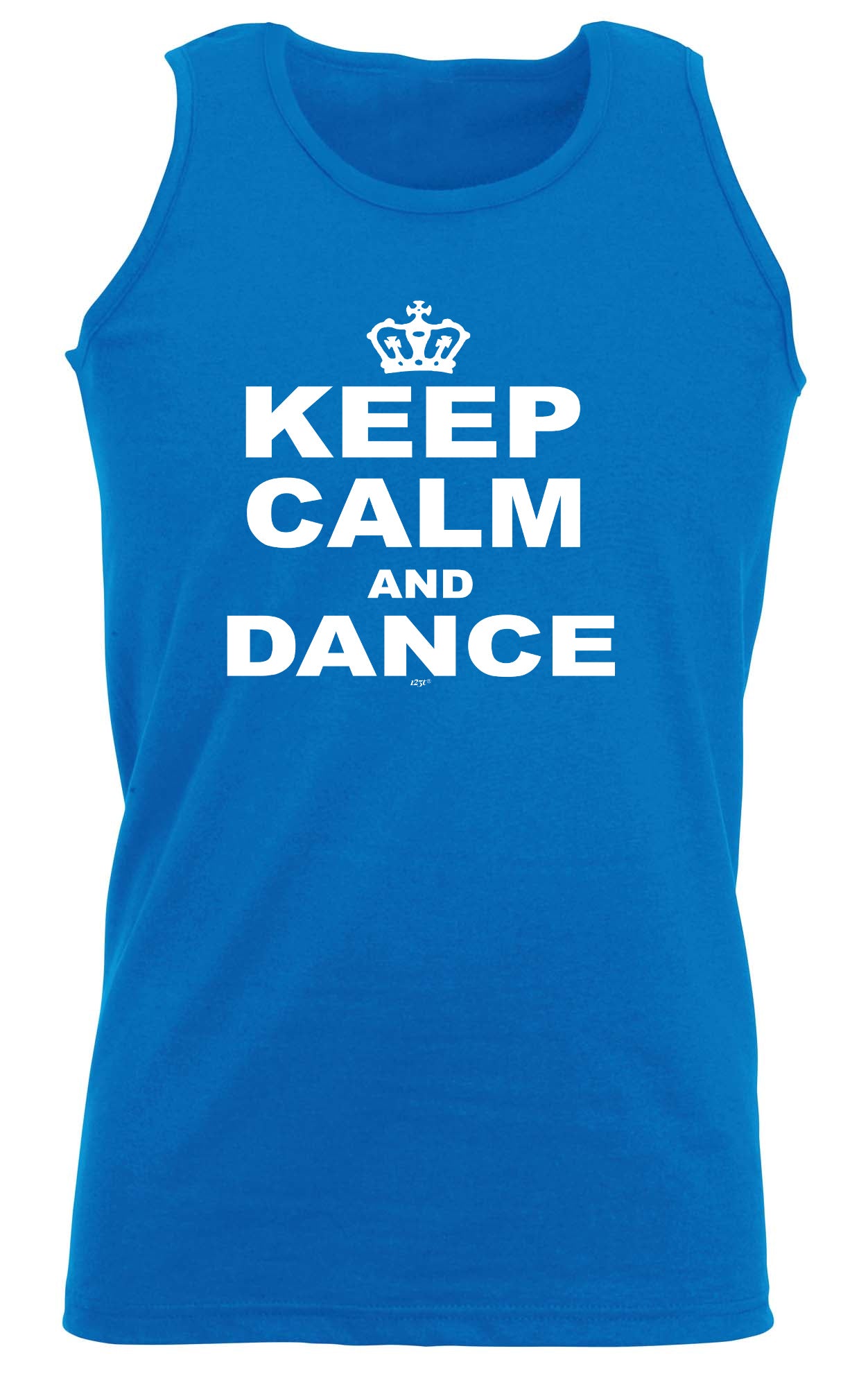Keep Calm And Dance - Funny Vest Singlet Unisex Tank Top