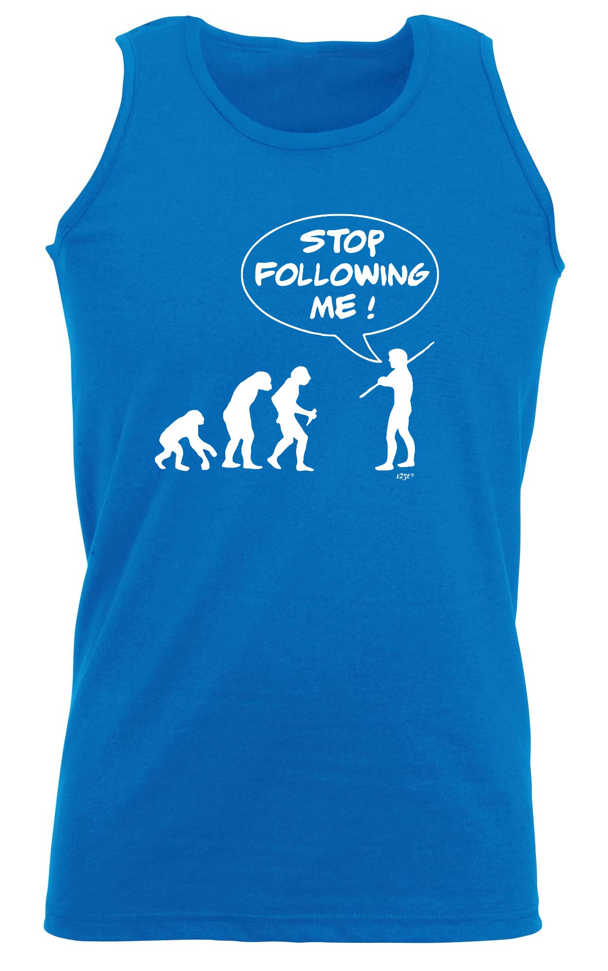 Stop Following Me - Funny Vest Singlet Unisex Tank Top