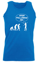 Stop Following Me - Funny Vest Singlet Unisex Tank Top