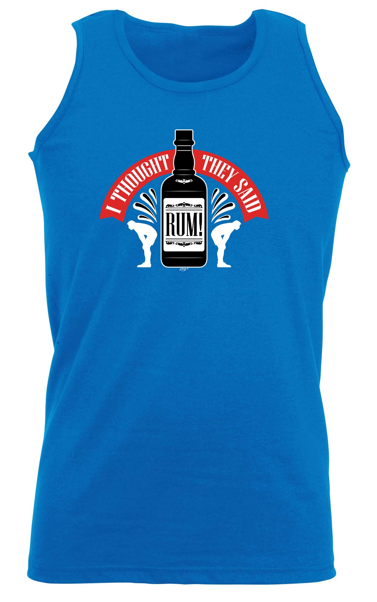 Thought They Said Rum - Funny Vest Singlet Unisex Tank Top